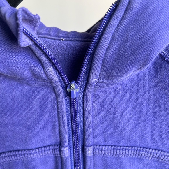 Lululemon Purple Scuba Full Zip Hoodie - small - Picture 4 of 6